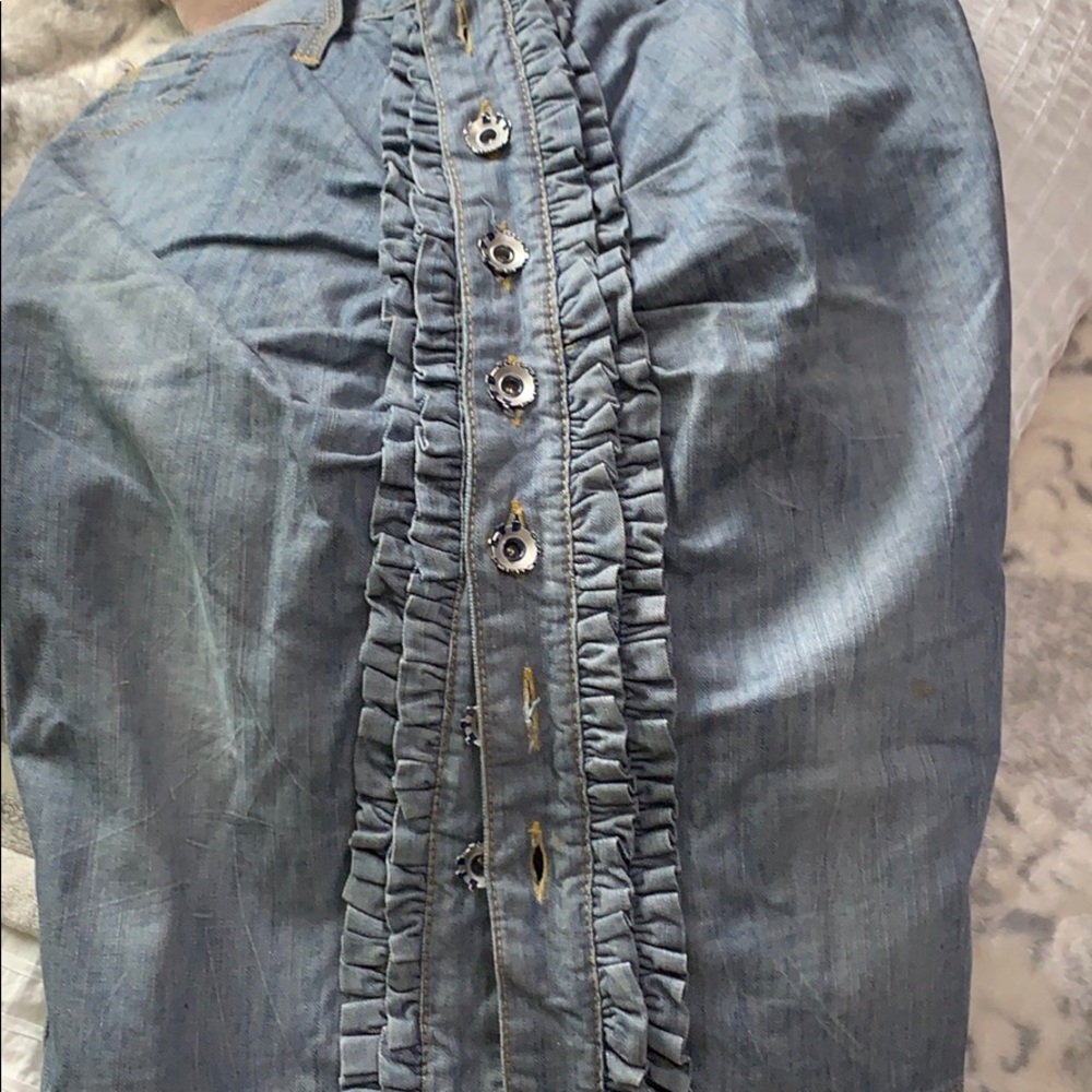Jean skirt midi vintage limited edition! Vintage! - Picture 9 of 9